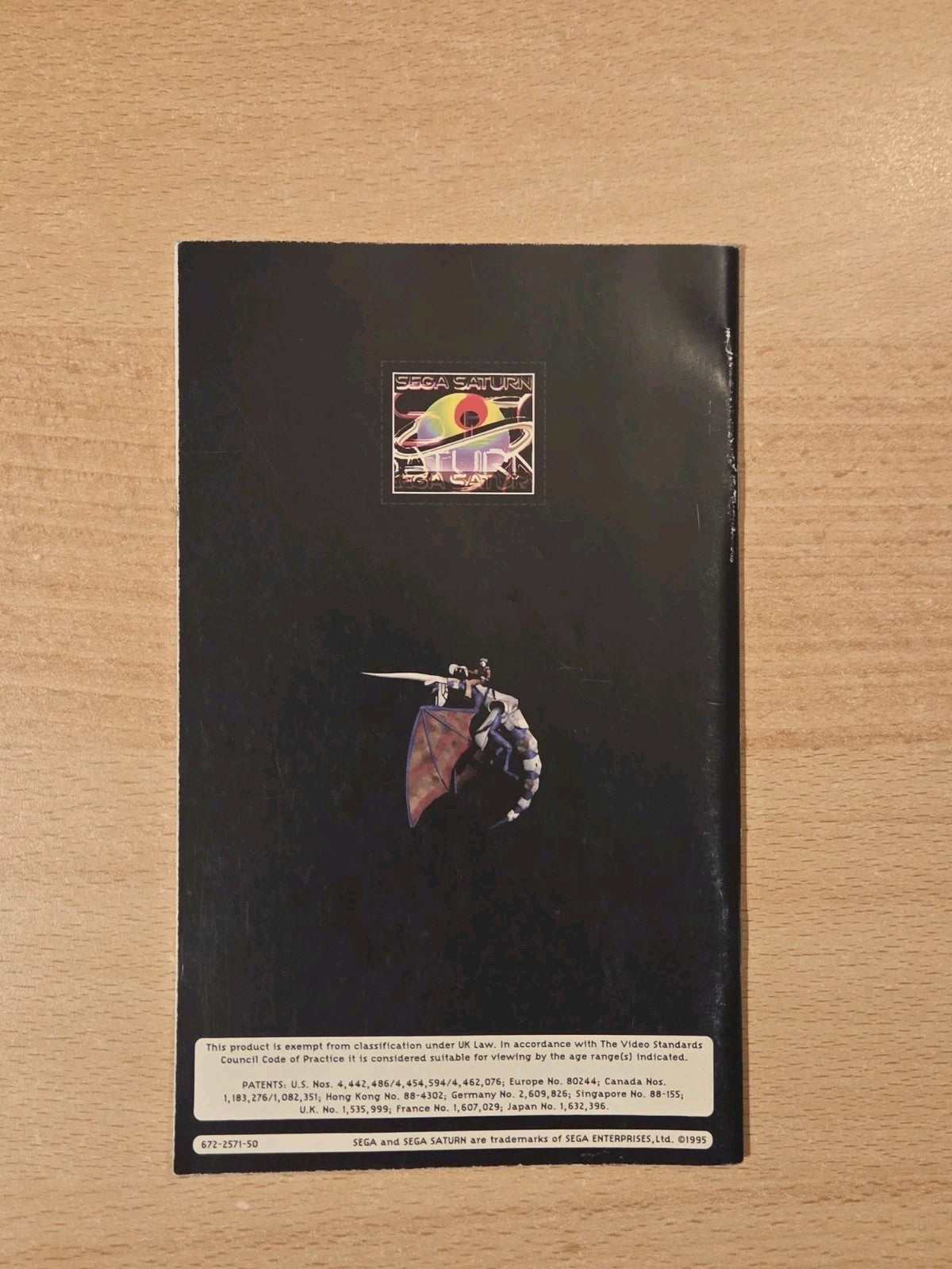 Sega Saturn Panzer Dragoon  Spielanleitung Instruction Booklet 