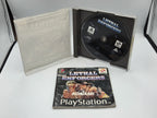 PS1 Playstation 1 Lethal Enforcers mit OVP und Anleitung Multilingual - T-Retro-Games 