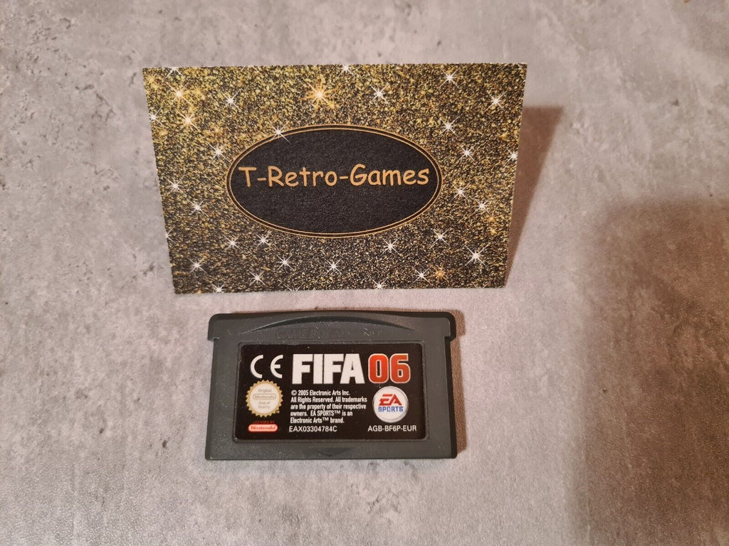 Nintendo Gameboy Advance Fifa 06 Modul EUR - T-Retro-Games 