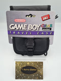 Nintendo Game Boy Color Pocket Carrying Case Schwarz Black Neu NEW 1999 - T-Retro-Games 