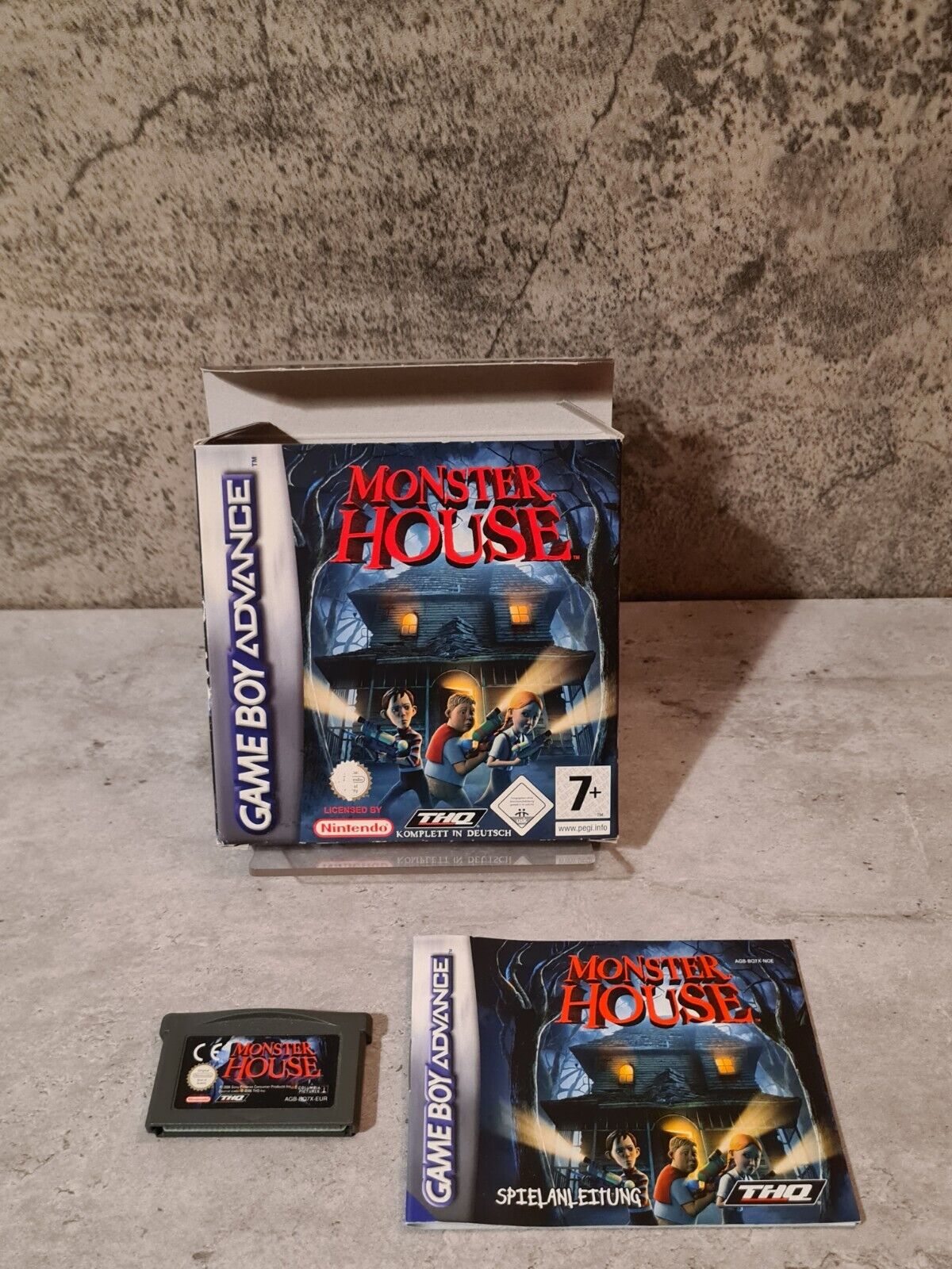 Nintendo Game Boy Advance Monster House mit OVP und Anleitung NOE - T-Retro-Games 