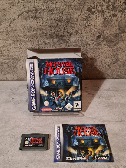 Nintendo Game Boy Advance Monster House mit OVP und Anleitung NOE - T-Retro-Games 