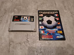 SNES Champions World Class Soccer mit OVP und Anleitung NOE - T-Retro-Games 