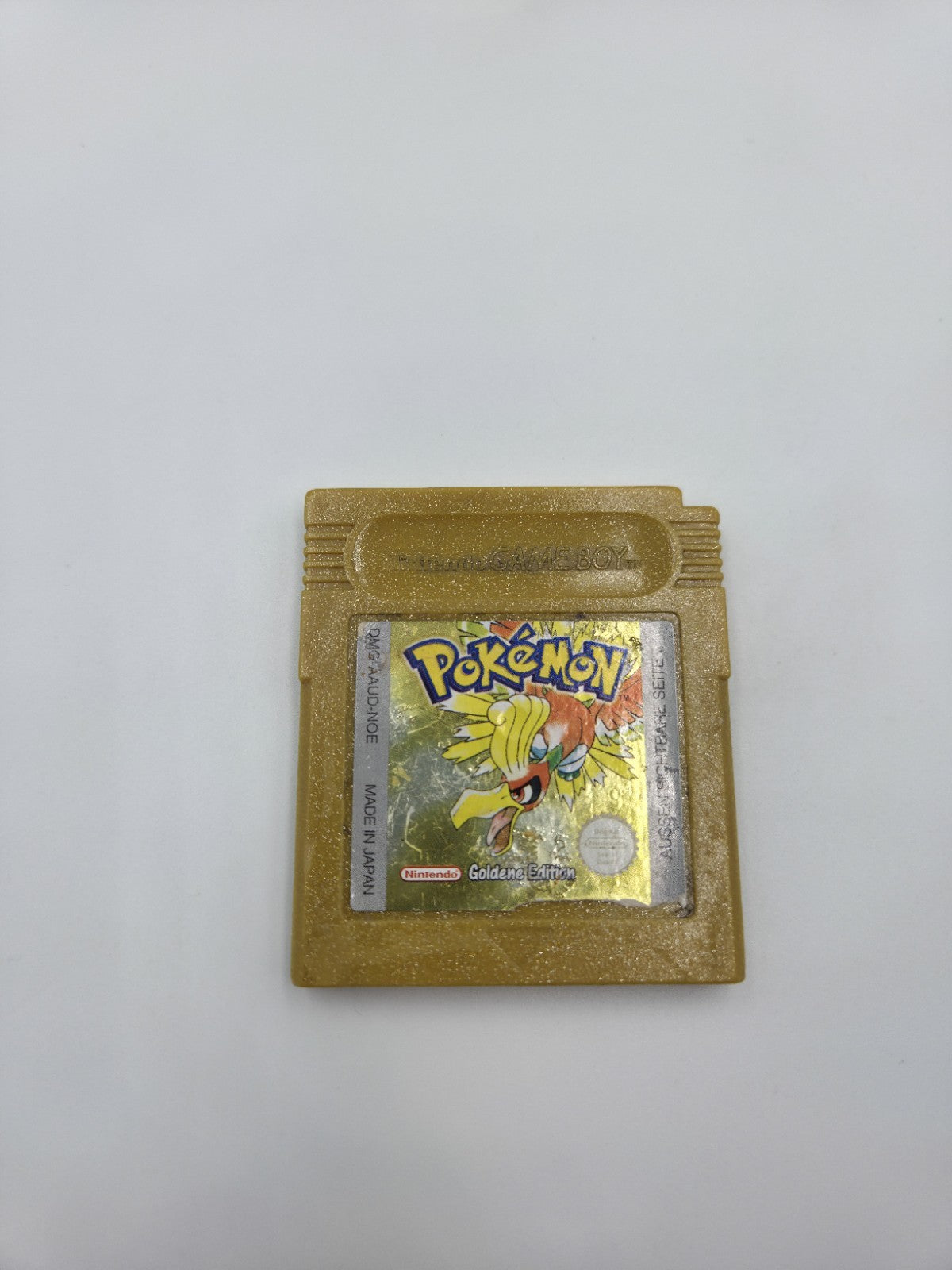 Nintendo Game Boy Color Spiel Pokemon Goldene Edition NOE Modul Speichert 
