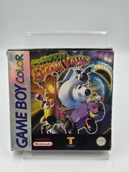 Game Boy Color Spiel Space Station Silicon Valley mit OVP und Anleitung EUR