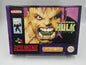 SNES Super Nintendo The Incredible Hulk mit OVP und Anleitung EUR