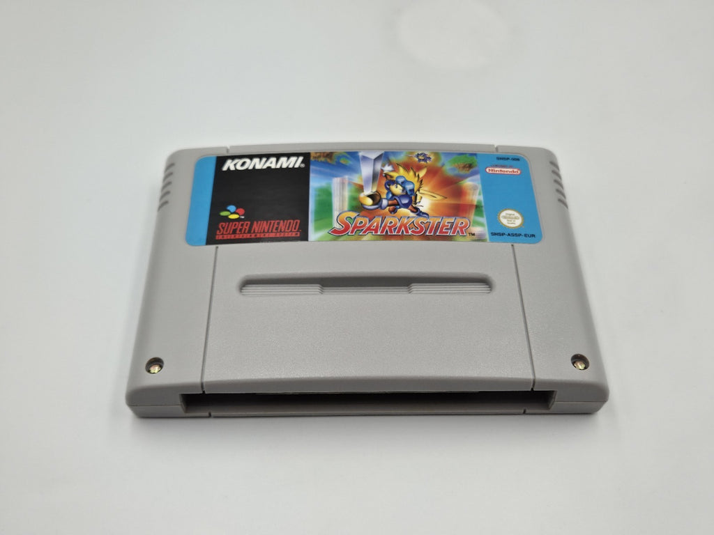 SNES Super Nintendo Spiel Sparkster mit OVP und Anleitung EUR