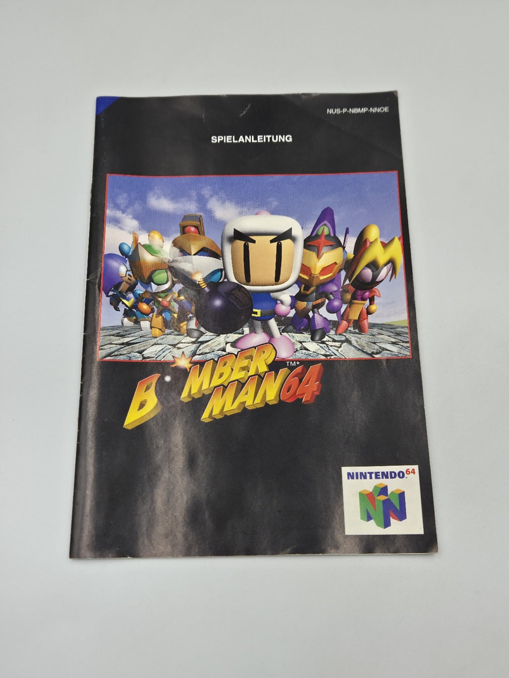 N64 Nintendo 64 Bomberman 64 mit OVP und Anleitung NOE