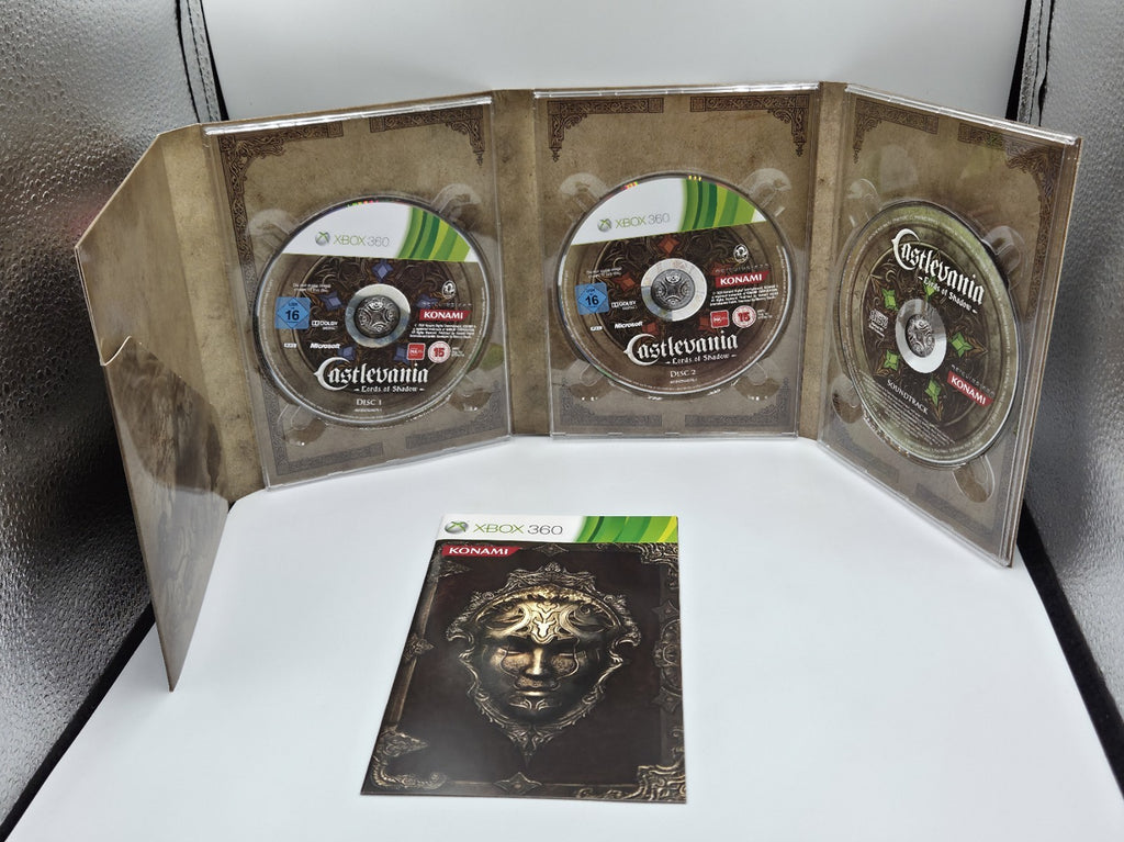 XBOX360 Castlevania Lords of Shadow Limited Collector's Edition 3 Discs + Maske
