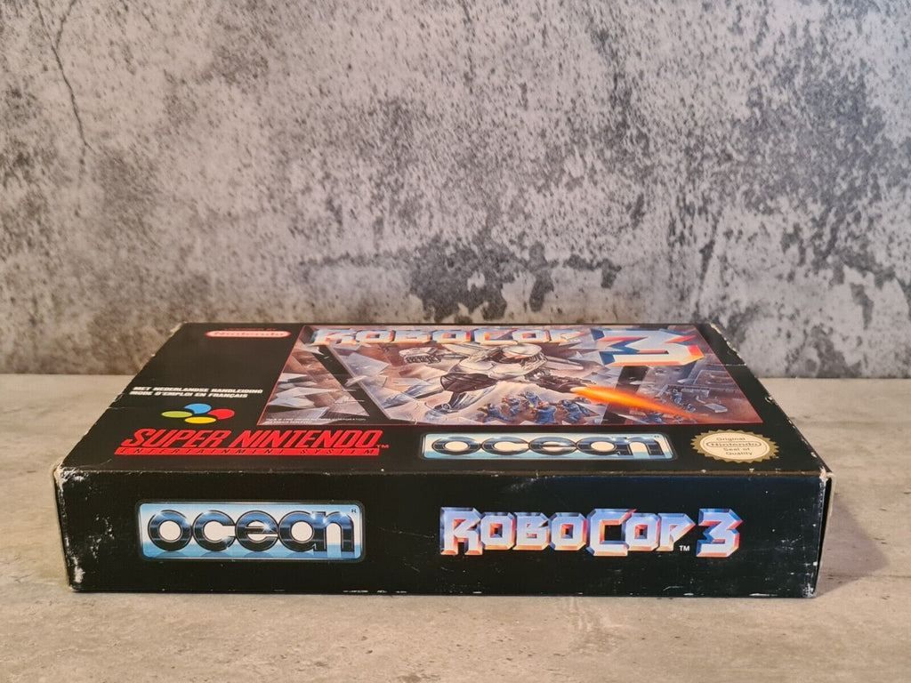 SNES Super Nintendo RoboCop 3 mit OVP und Anleitung FAH - T-Retro-Games 