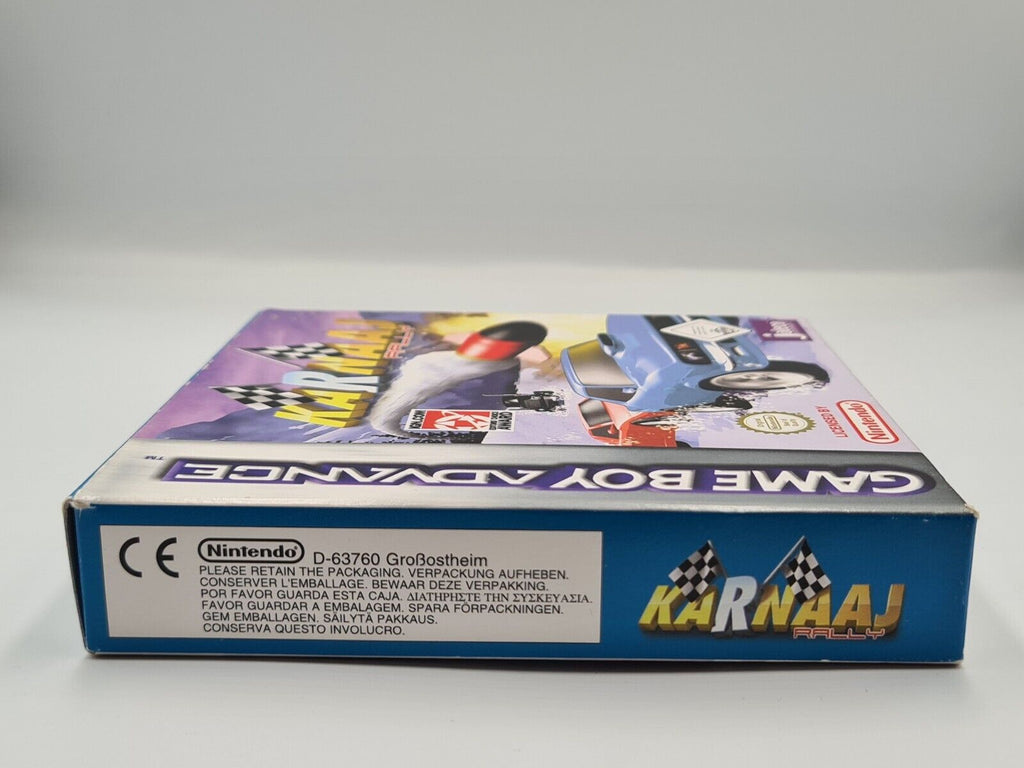 Nintendo Game Boy Advance Karnaaj Rally mit OVP und Anleitung EUR - T-Retro-Games 