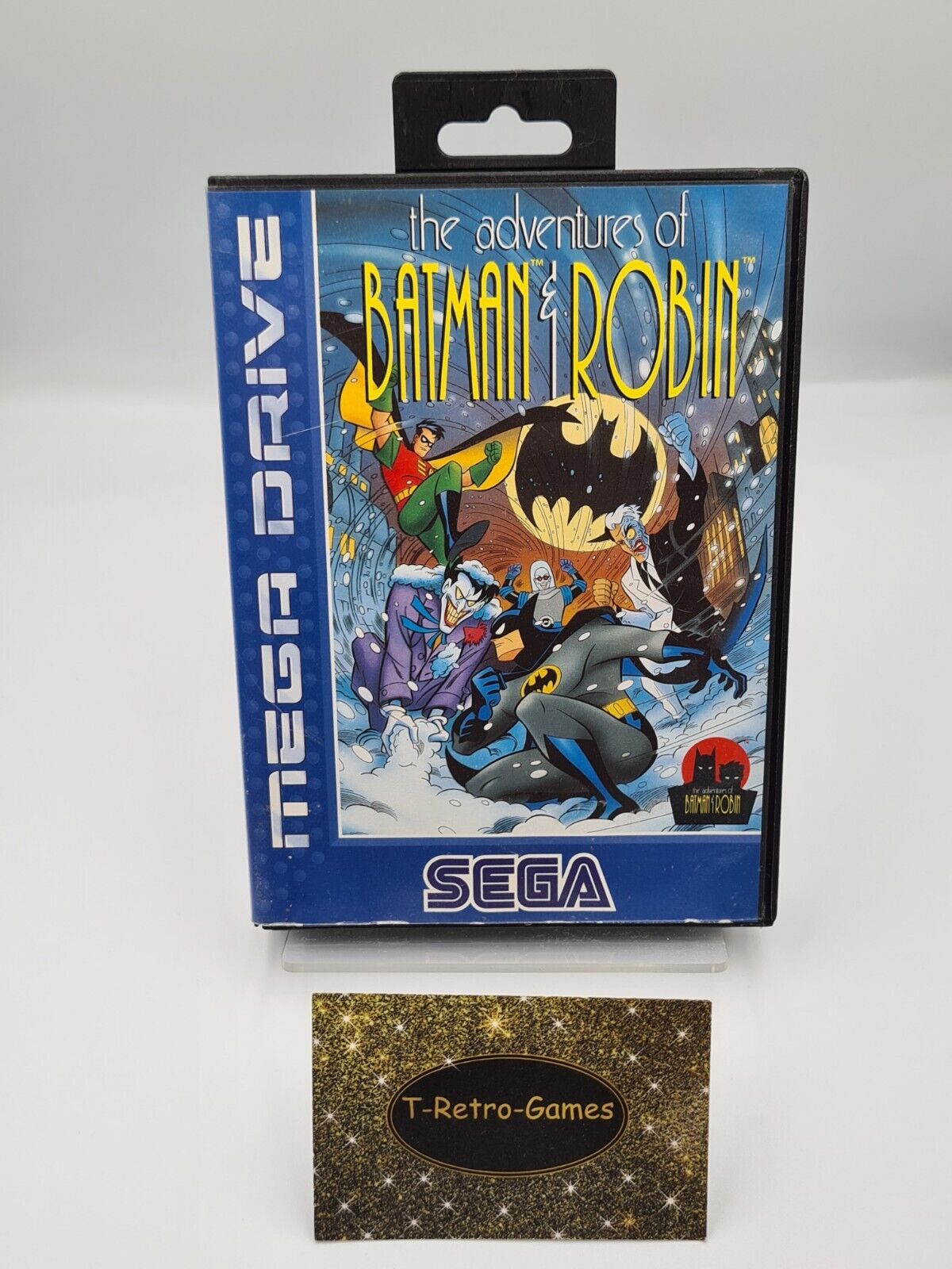 Sega Mega Drive The Adventures of Batman & Robin mit OVP und Anleitung - T-Retro-Games 