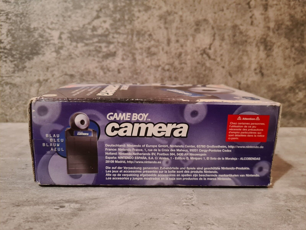 Nintendo Game Boy Classic Game Boy Camera Blau Blue OVP - T-Retro-Games 