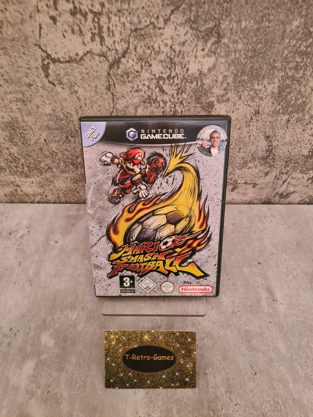 Nintendo GameCube Mario Smash Football mit OVP und Anleitung NOE - T-Retro-Games 