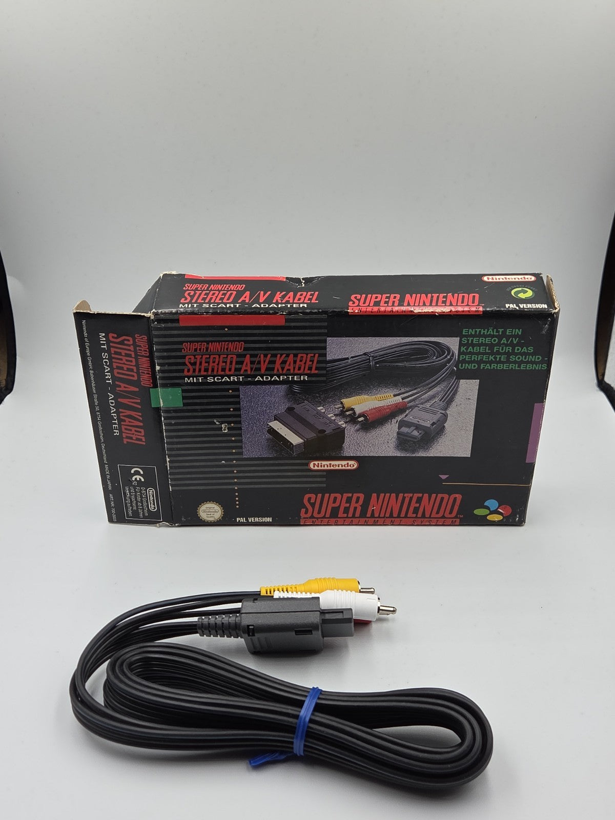 Super Nintendo Stereo A/V Kabel OVP