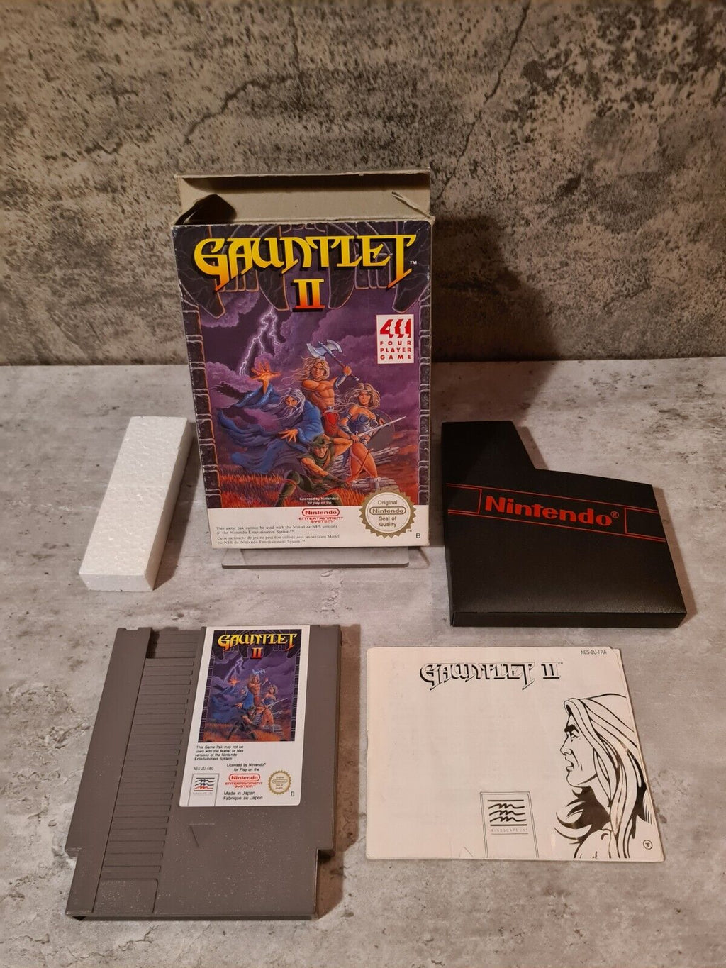 NES Gauntlet II mit OVP und Anleitung FRA - T-Retro-Games 