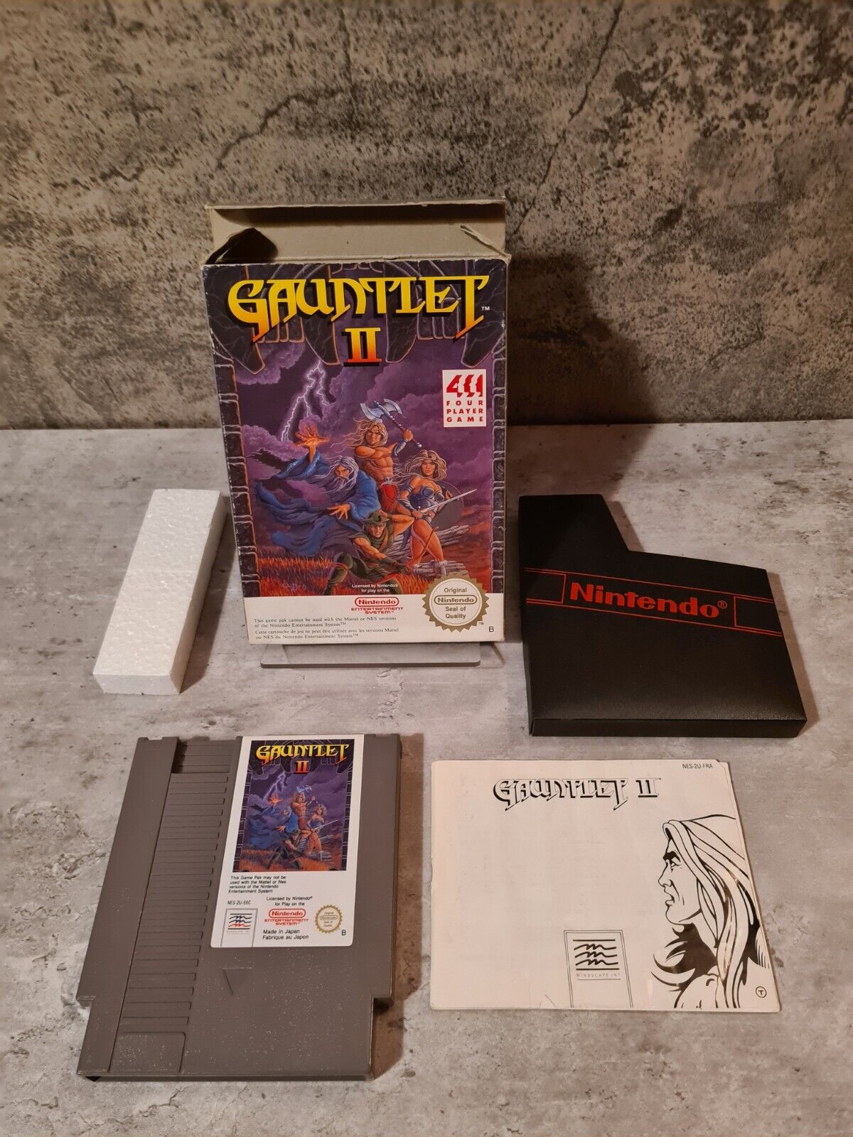 NES Gauntlet II mit OVP und Anleitung FRA - T-Retro-Games 