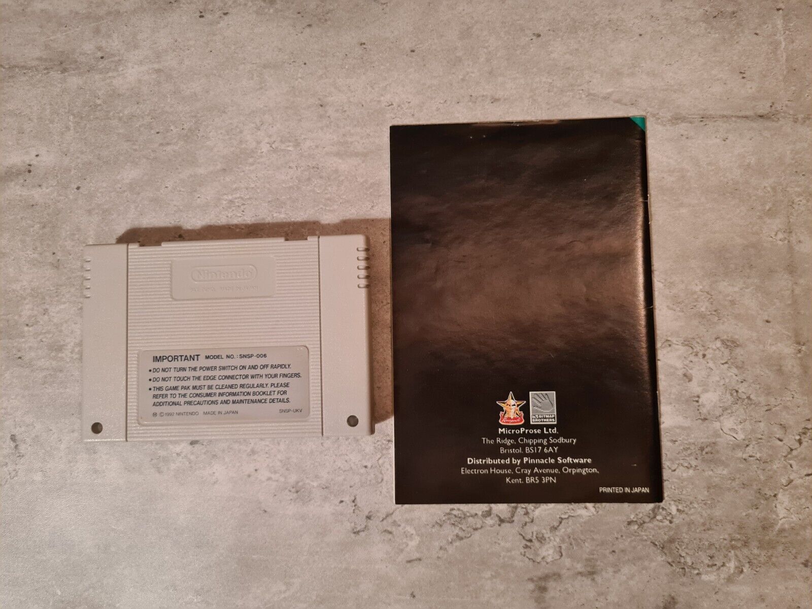 SNES Super Nintendo The Chaos Engine mit OVP und Anleitung UKV - T-Retro-Games 