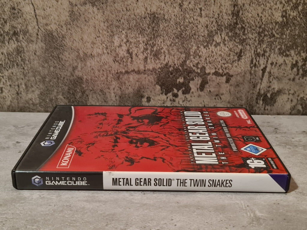 Nintendo GameCube Metal Gear Solid The Twin Snakes mit OVP NOE 2 Discs - T-Retro-Games 