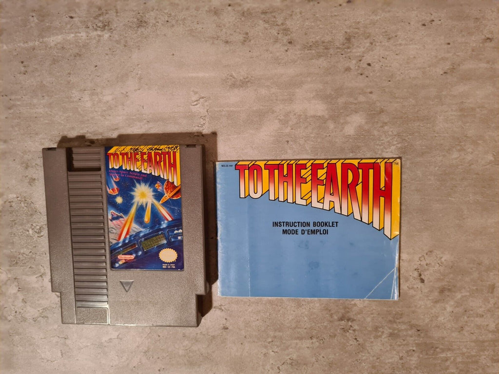 NES To The Earth mit OVP und Anleitung FRA - T-Retro-Games 