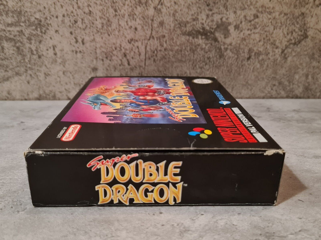 SNES Super Nintendo Super Double Dragon mit OVP und Anleitung FRG - T-Retro-Games 