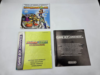 Nintendo Game Boy Advance Mario & Luigi Superstar Saga mit OVP und Anleitung EUR