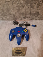 Nintendo 64 N64 Controller Blau Blue - T-Retro-Games 