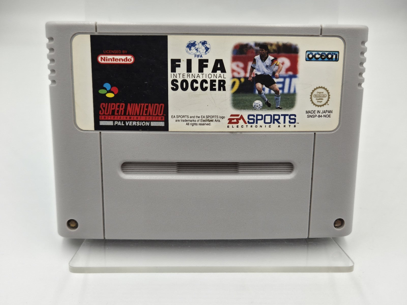 SNES Super Nintendo Spiel Fifa International Soccer Modul NOE