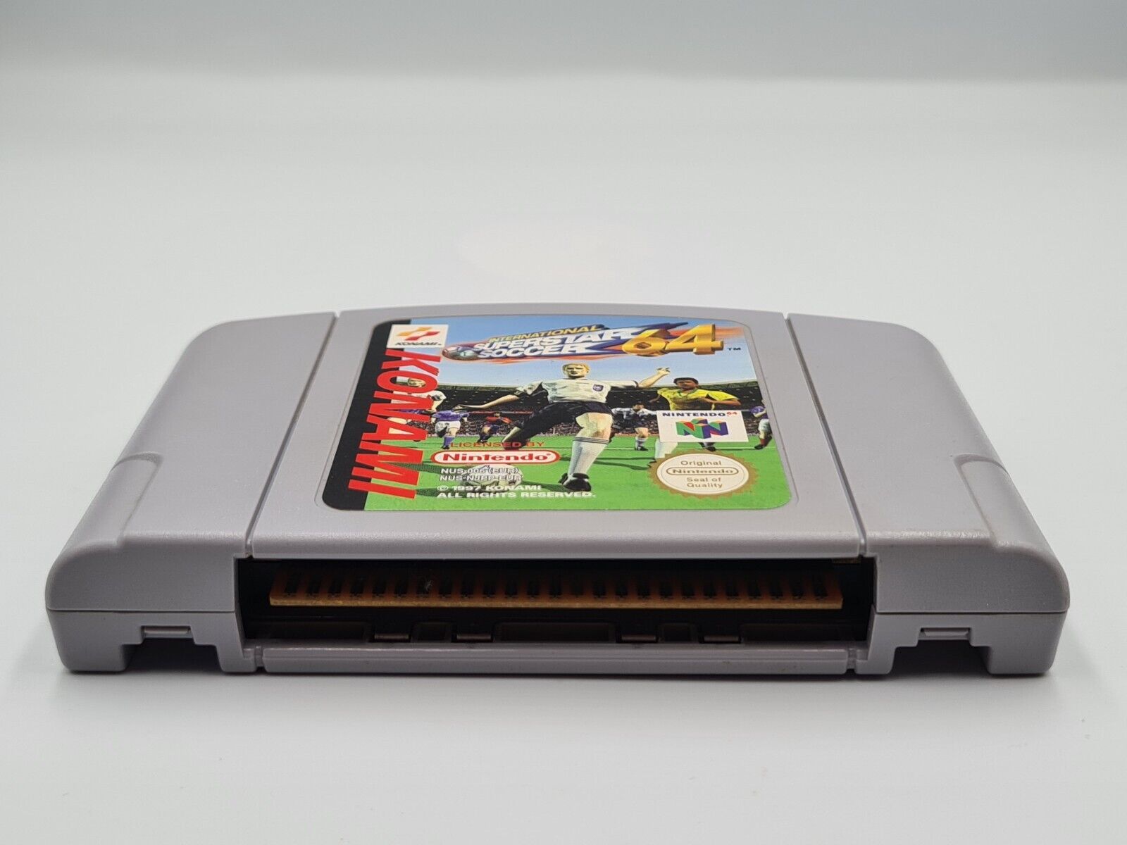 N64 Nintendo 64 International Superstar Soccer 64 EUR Modul - T-Retro-Games 