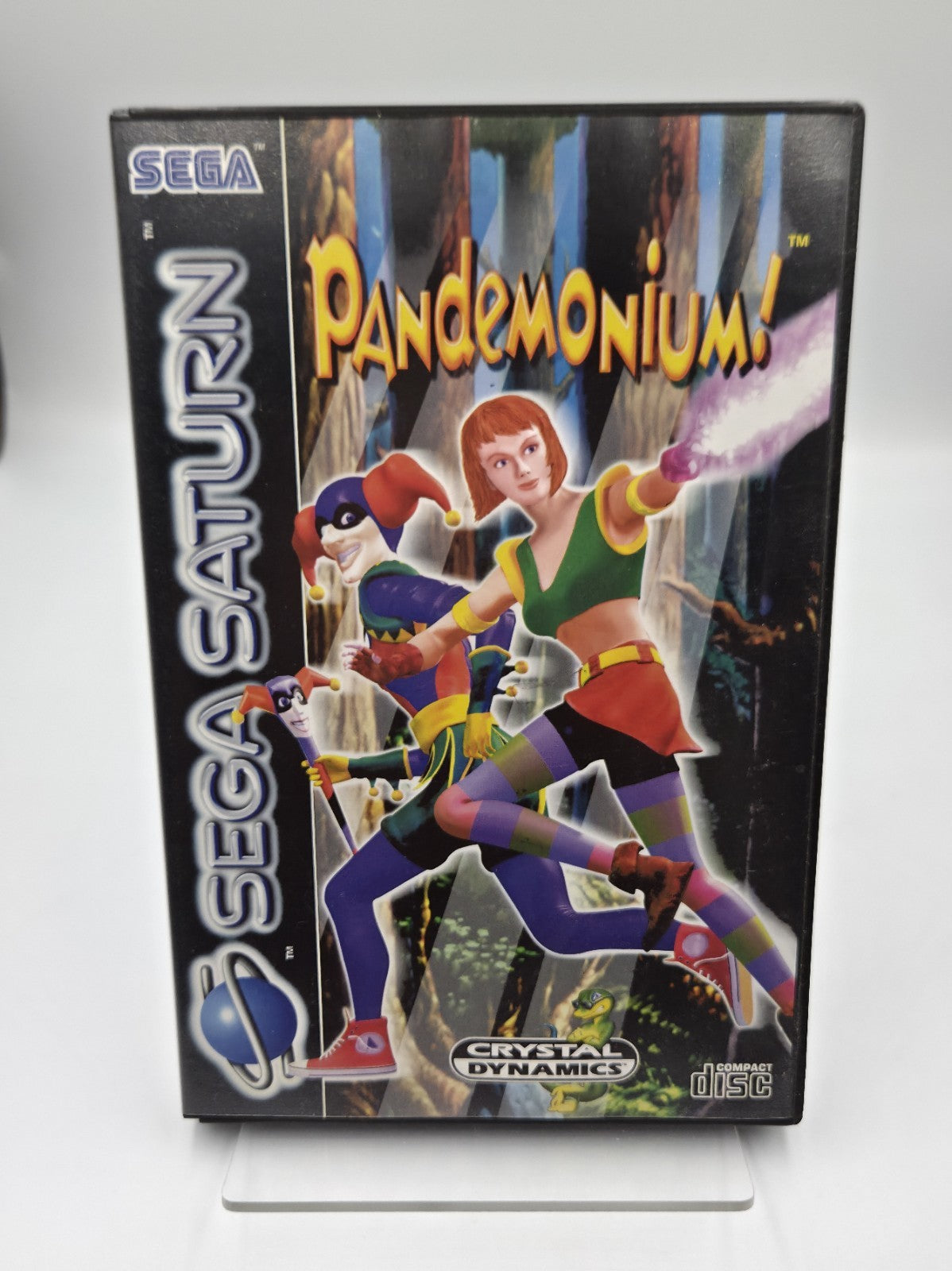 Sega Saturn Spiel Pandemonium! mit OVP und Anleitung Multi Language 