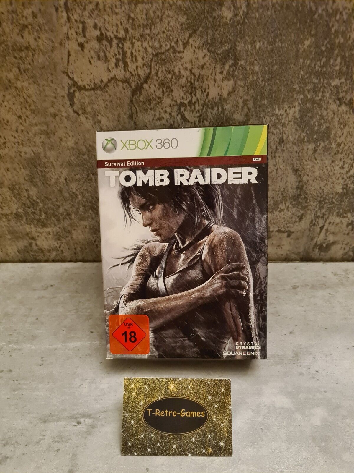 XBOX360 Tomb Raider Survival Edition Limited Edition OVP - T-Retro-Games 