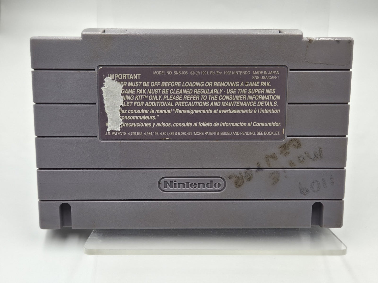 SNES Super Nintendo Spiel Choplifter III NTSC USA Modul