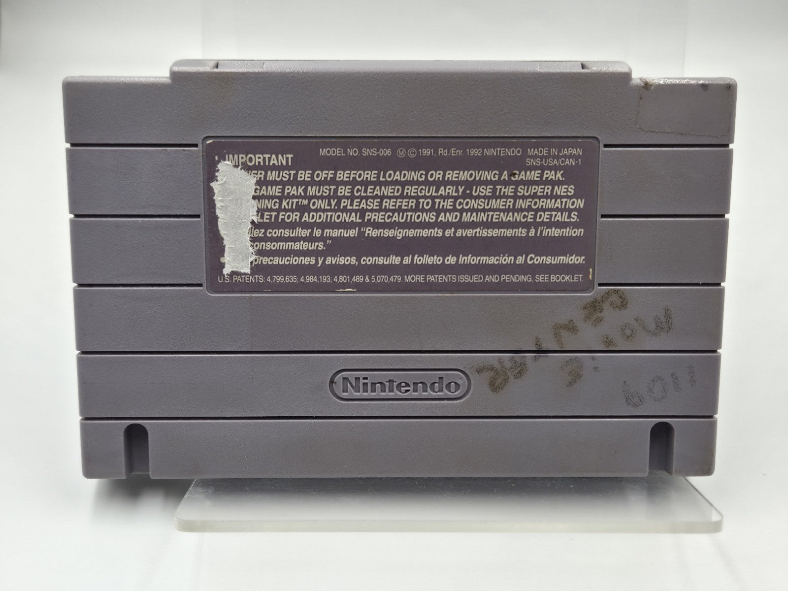 SNES Super Nintendo Spiel Choplifter III NTSC USA Modul