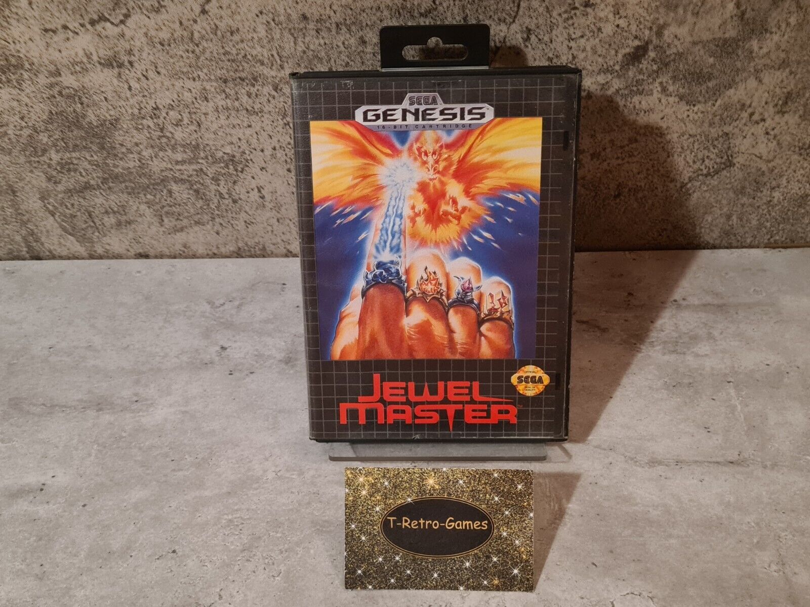 Sega Genesis Spiel Jewel Master mit OVP USA - T-Retro-Games 