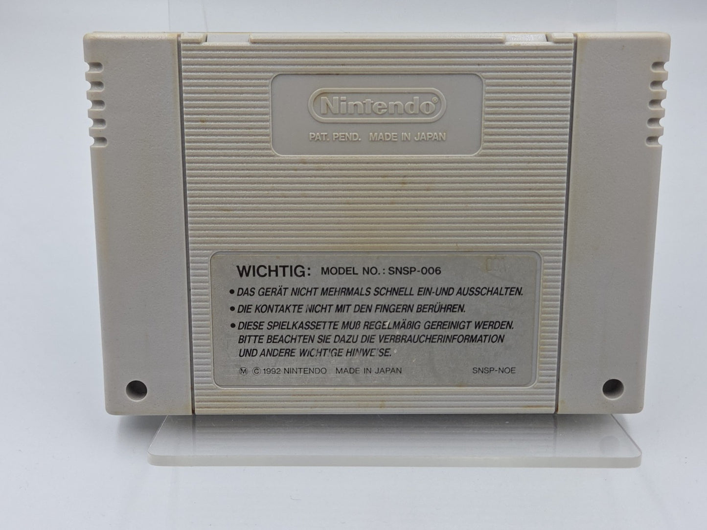 SNES Super Nintendo Spiel Street Fighter II 2 Turbo NOE Modul
