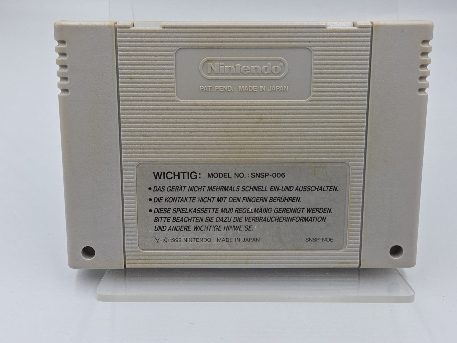 SNES Super Nintendo Spiel Street Fighter II 2 Turbo NOE Modul