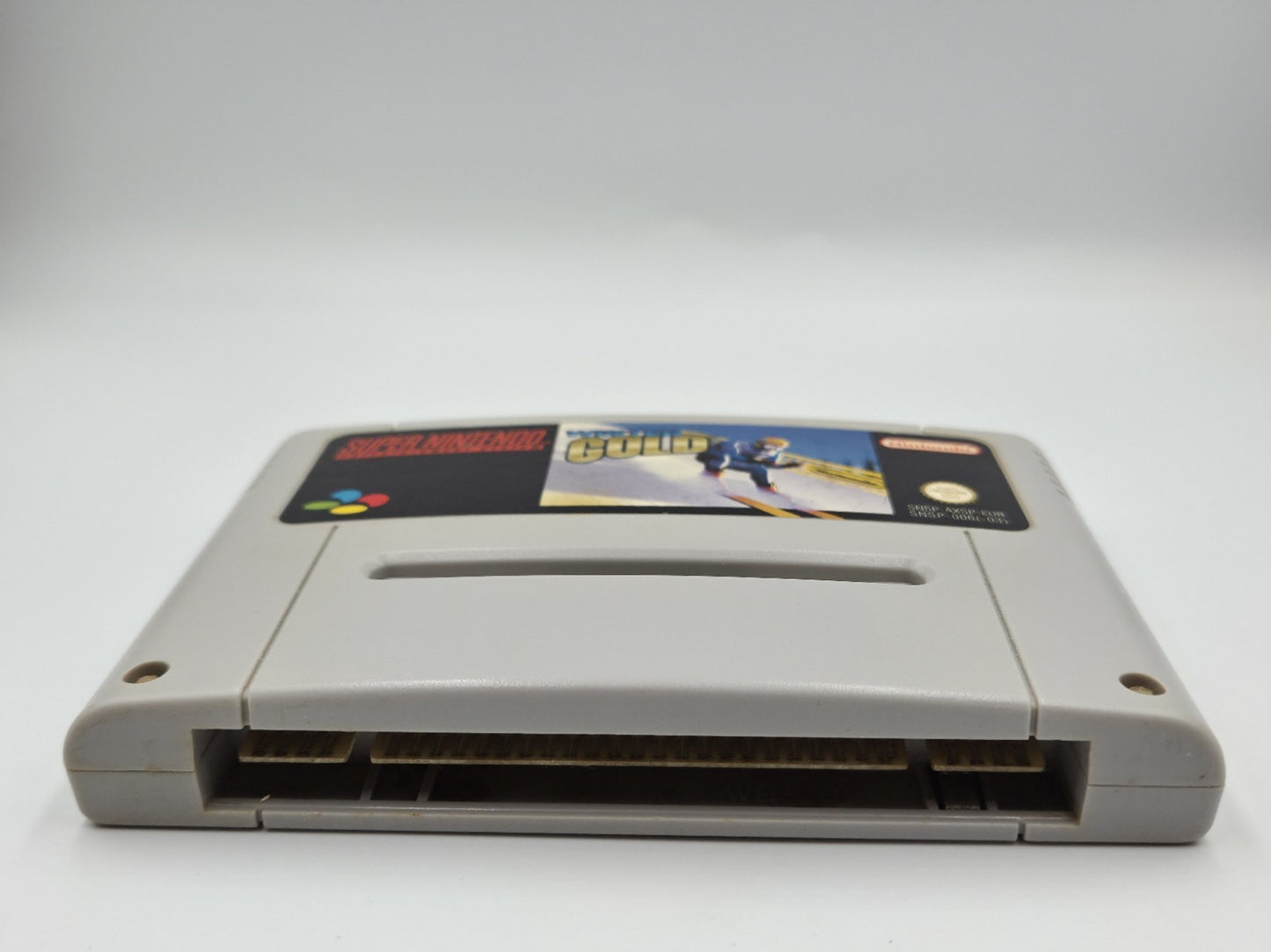 SNES Super Nintendo Winter Gold Modul EUR