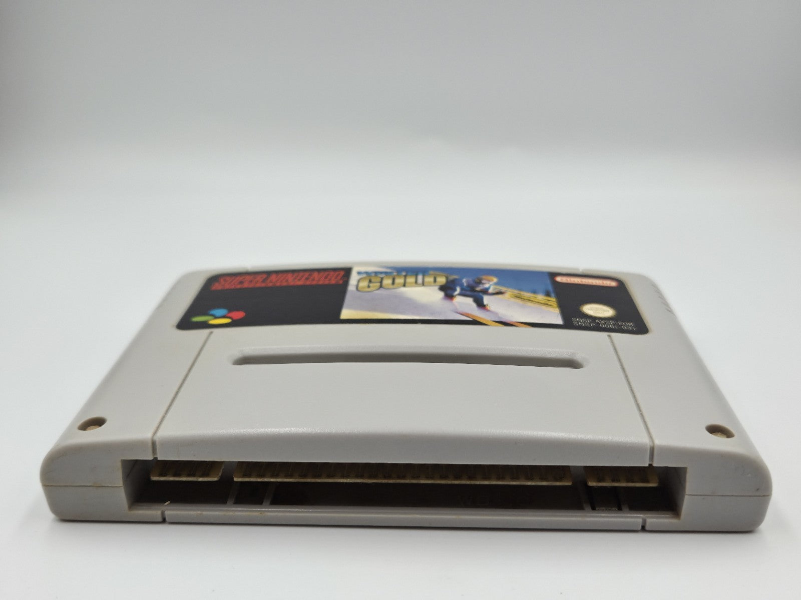 SNES Super Nintendo Winter Gold Modul EUR
