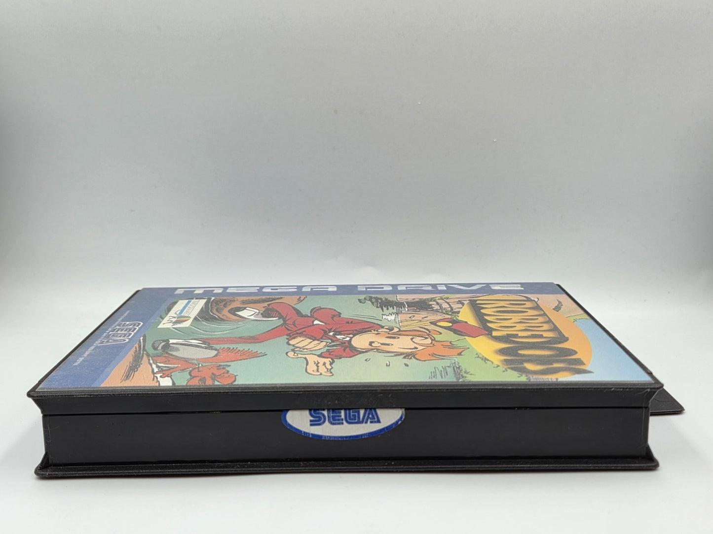 Sega Mega Drive Spiel Robbedoes / Spirou mit OVP und Anleitung Multi Language 