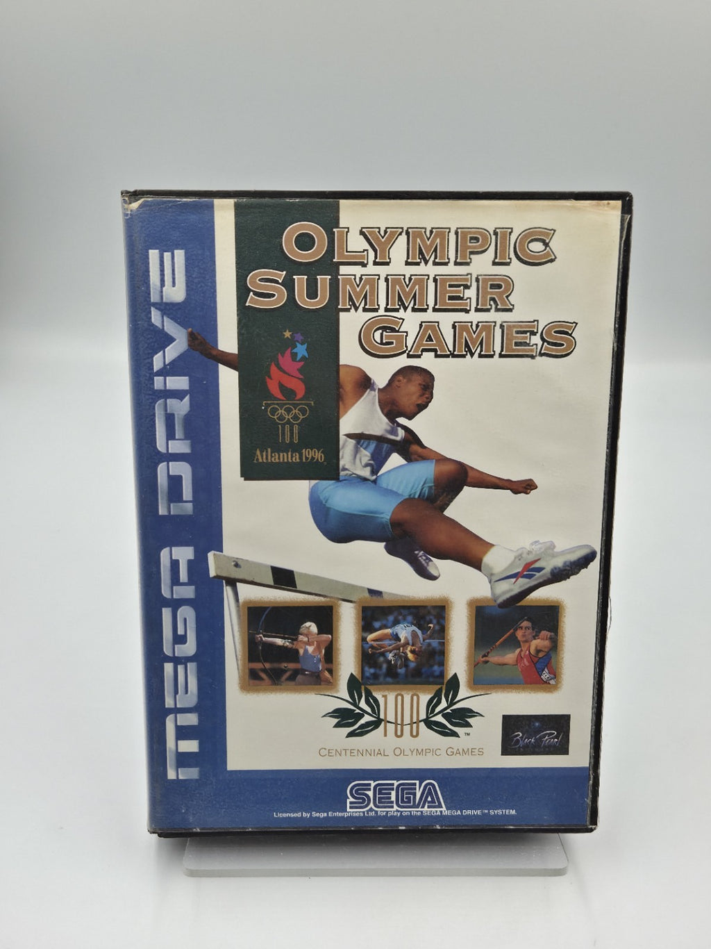 Sega Mega Drive Spiel Olympic Summer Games mit OVP und Anleitung Multilingual 