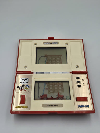 Nintendo Game & Watch Mickey & Donald Konsole Console 1982 Multi Screen DM-53