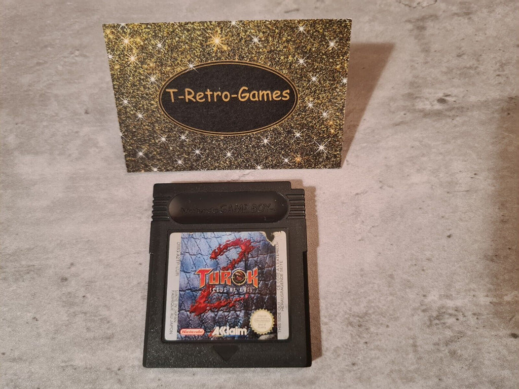 Nintendo Game Boy Color Turok 2 Seeds of Evil EUR Modul - T-Retro-Games 