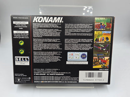 N64 Nintendo 64 Mystical Ninja Starring Goemon mit OVP und Anleitung EUR
