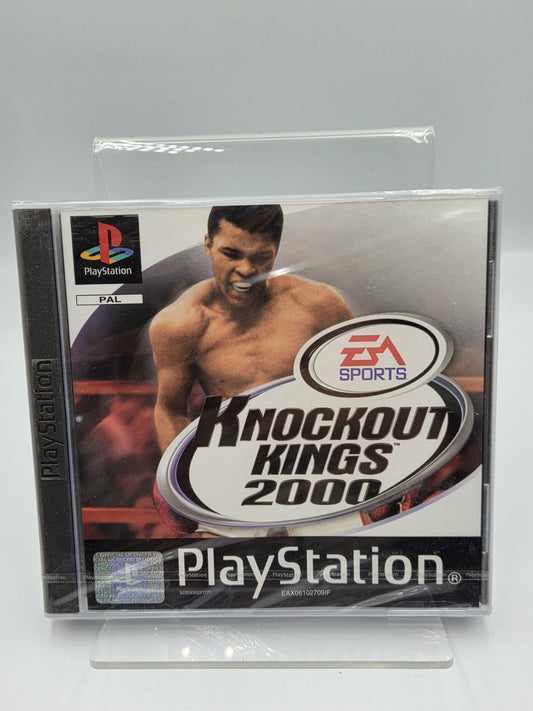 PS1 Playstation 1 Spiel Knockout Kings 2000 Sealed Neu New Multi Language 