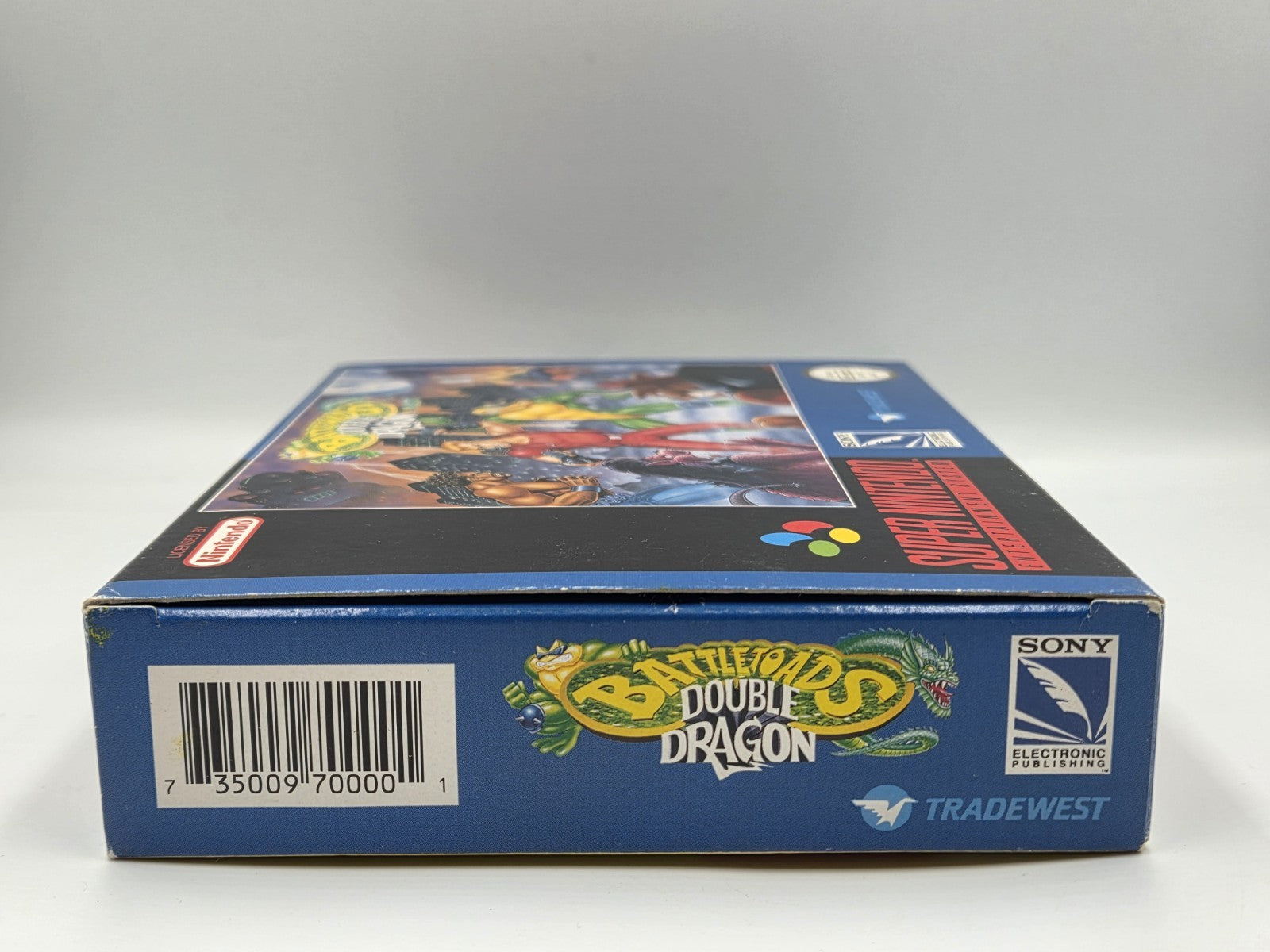 SNES Super Nintendo Battletoads Double Dragon mit OVP und Anleitung UKV