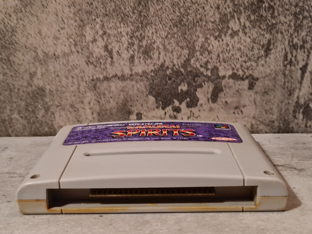 SFC Super Famicom NTSC-J Samurai Spirits Modul Japan - T-Retro-Games 