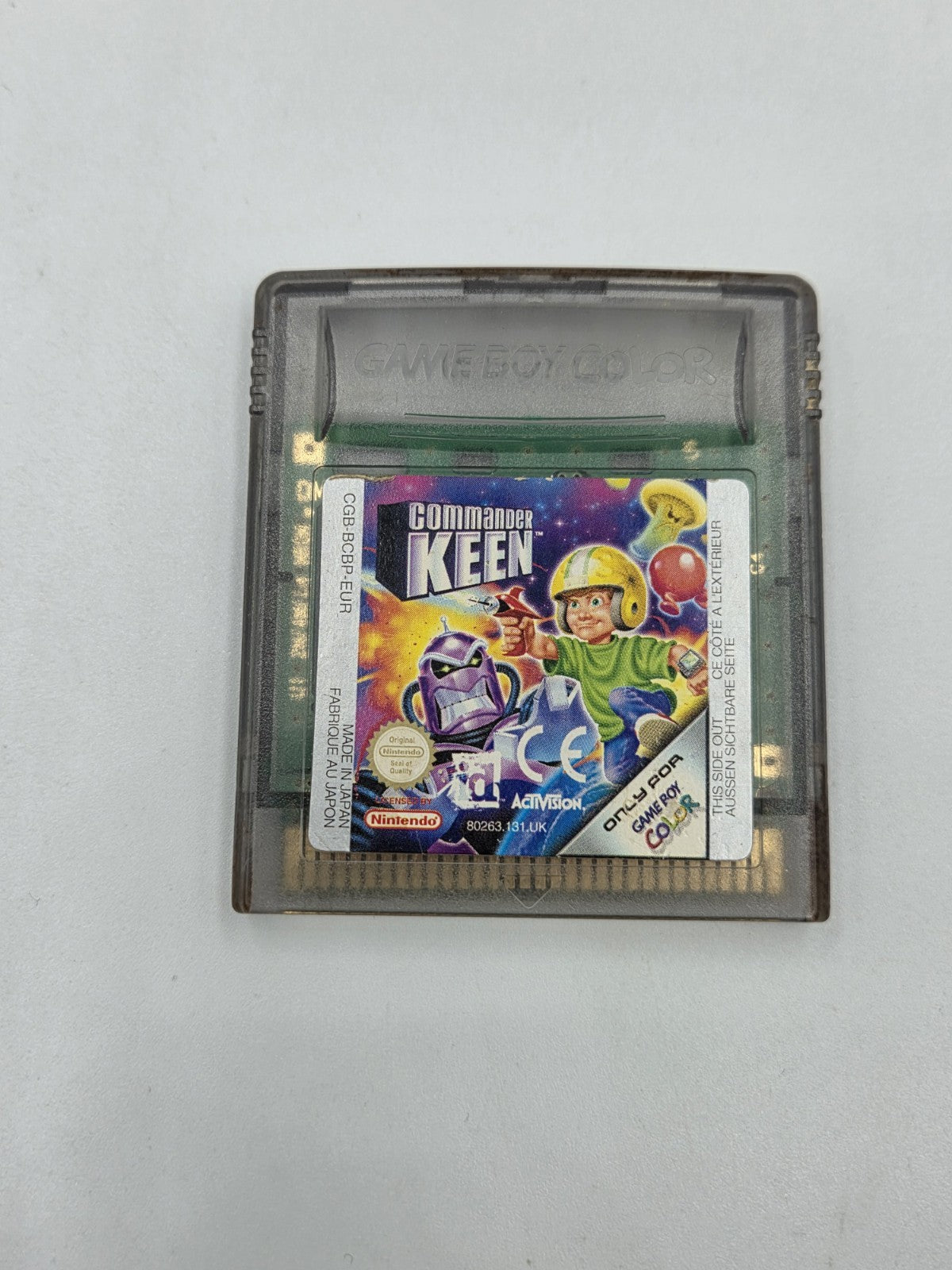 Nintendo Game Boy Color Spiel Commander Keen EUR Modul