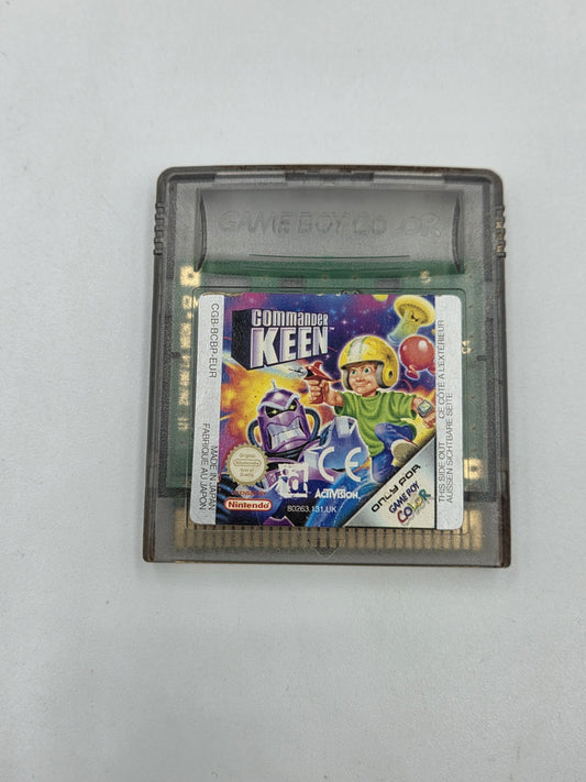 Nintendo Game Boy Color Spiel Commander Keen EUR Modul