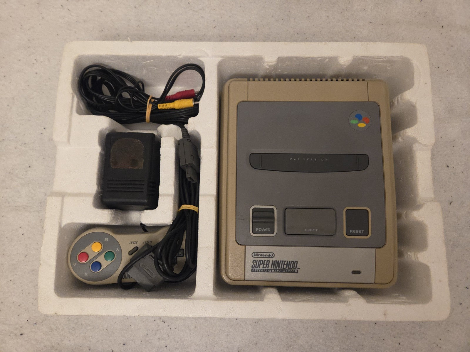 SNES Super Nintendo Power Station Konsole Console NOE OVP