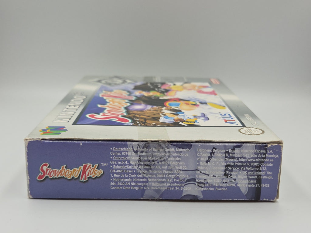 N64 Nintendo 64 Spiel Snowboard Kids mit OVP und Anleitung EUR